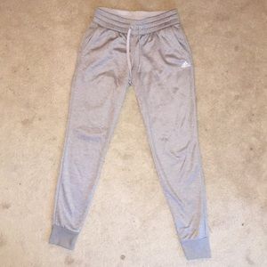 light grey adidas joggers